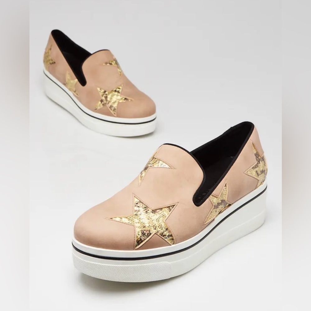 Stella McCartney Binx Star Platform Slip-on Sneaker